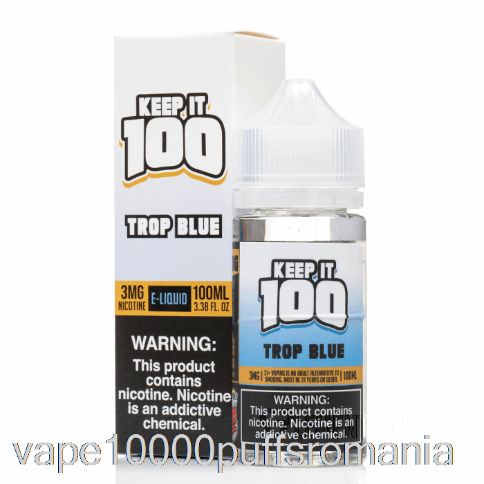 Vape Romania Trop Blue - Keep It 100 E-lichid - 100ml 6mg